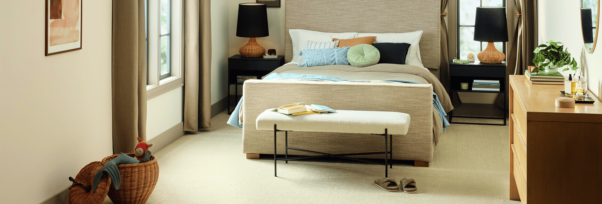 Comfortable home interior with Shaw flooring from Flooring Xpress Enterprise in Chicago